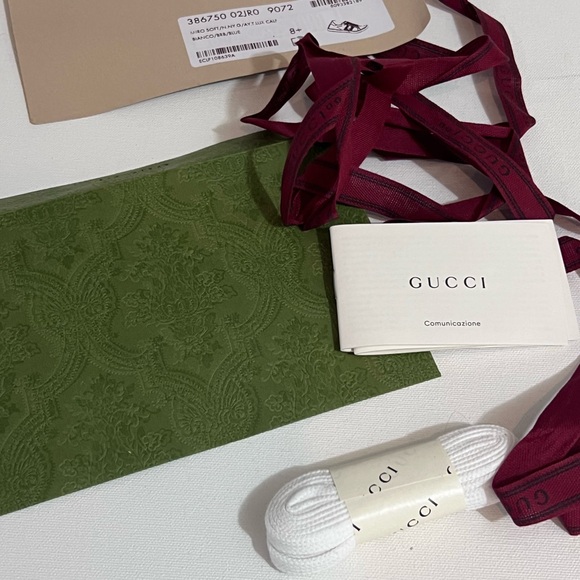 Gucci sneakers size 8.5 with all original packaging - Picture 11 of 15